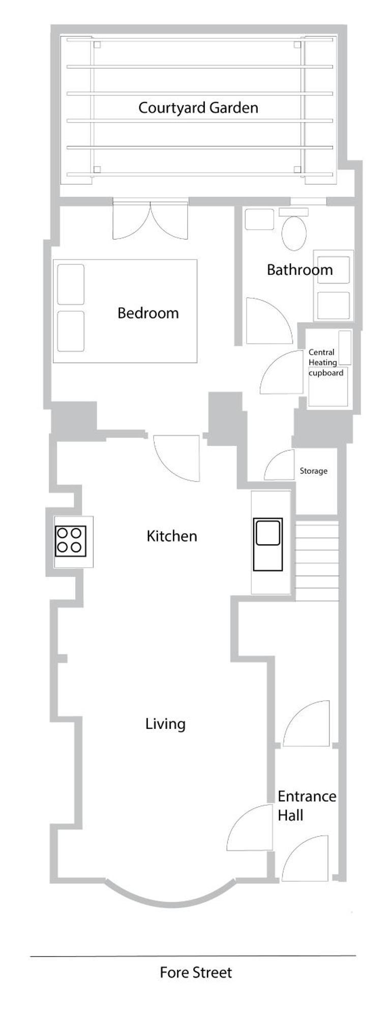 שלדון Beautiful Seaside One Bedroom Apartment מראה חיצוני תמונה